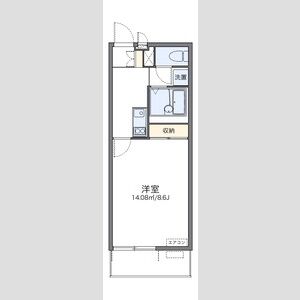 レオネクストCarpeDiemの間取り図