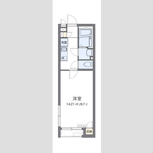クレイノラ ルーチェの間取り図
