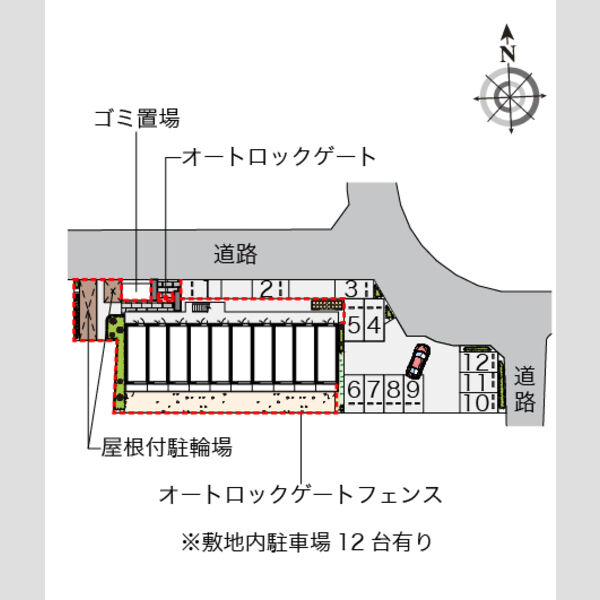 レオパレスTN参番館の室内写真1枚目