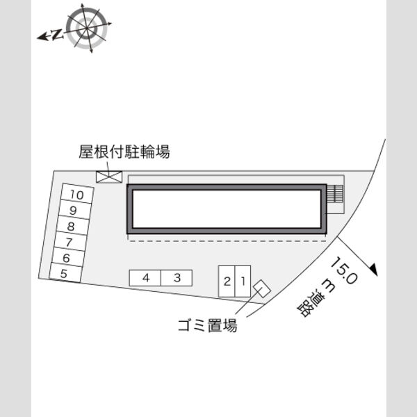レオパレスウィニング ロードの室内写真1枚目