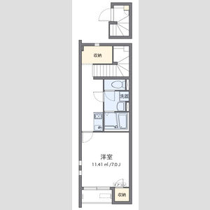 クレイノWINDS VIの間取り図