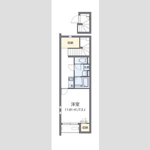 クレイノフィセント ファルコンの間取り図