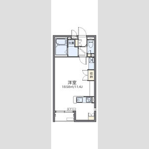 レオネクストたちばなの間取り図