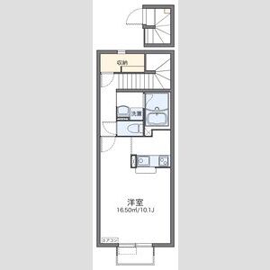 レオネクストアウリィの間取り図