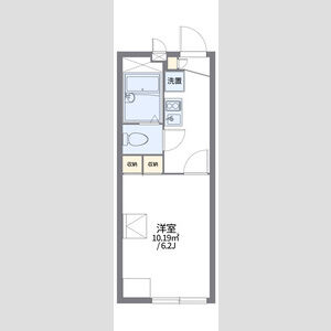 レオパレスBon Voyageの間取り図
