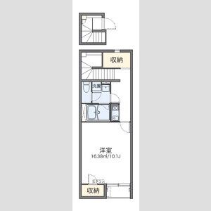 レオネクストカーサの間取り図
