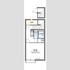 レオネクストプレザン今池の間取り図