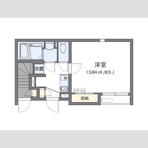 クレイノ合の間取り図