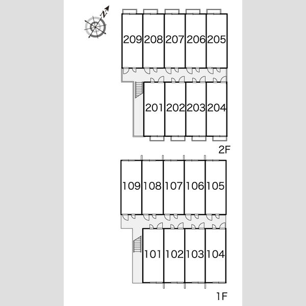 レオパレスアゼリアIIの室内写真2枚目