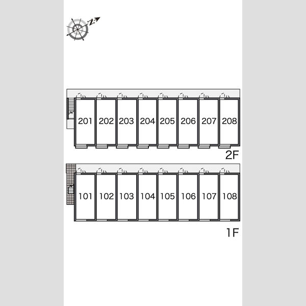 レオパレスイルクオーレの室内写真2枚目