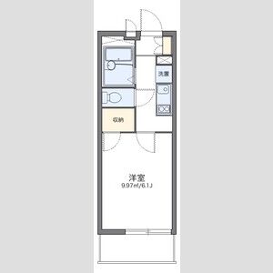 レオパレスデイジーヴィラの間取り図