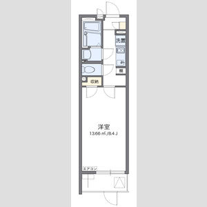 クレイノ初島の間取り図