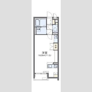 レオネクストモカグレイス宝塚の間取り図