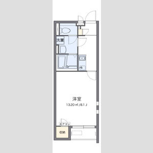 クレイノハイム ルーエの間取り図