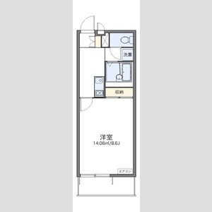 レオネクストアイの間取り図
