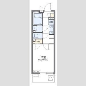 レオネクストクレール長田の間取り図
