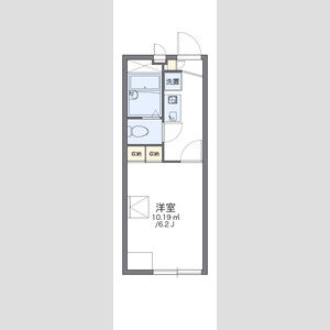 レオパレス片山ミオの間取り図
