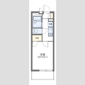 レオパレス真野の間取り図