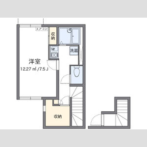 クレイノリッツハウス 中道の間取り図