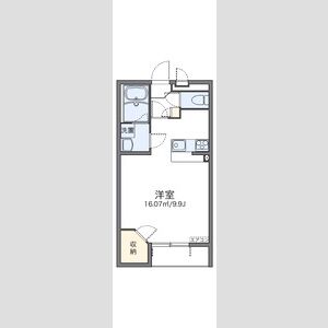 レオネクスト篠山おかのBの間取り図
