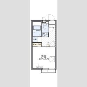 レオパレス八景の間取り図