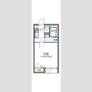 レオネクストアンペルマンの間取り図