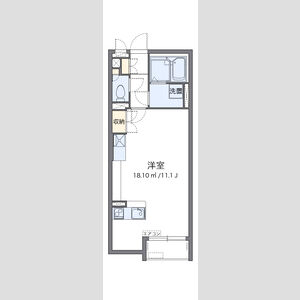 レオネクスト多田新田の間取り図