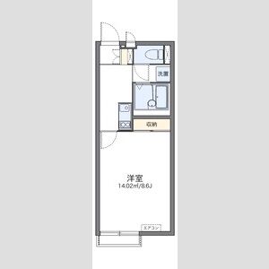 レオネクストルミエール Nの間取り図