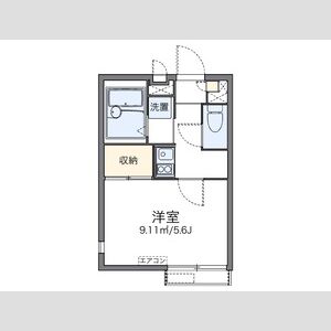 レオパレスグッディの間取り図