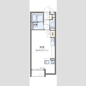 レオネクストみやのまえの間取り図