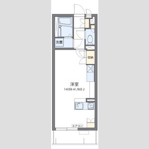 レオネクストコントワール御影弓場の間取り図