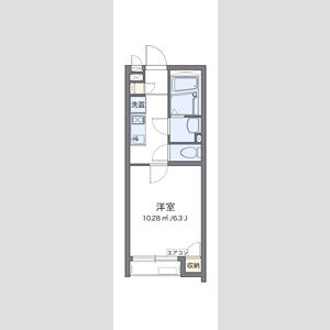 クレイノ未来神戸の間取り図