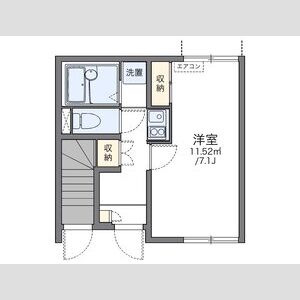 レオネクスト三宮の間取り図