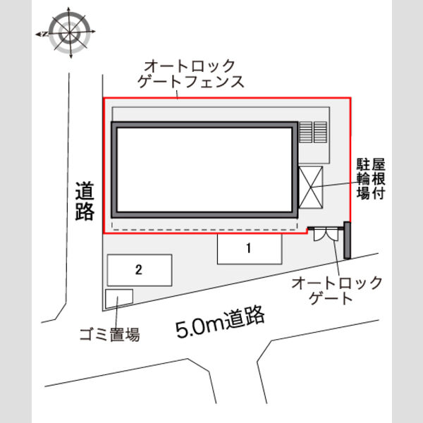レオパレスMOTOHAMAの室内写真1枚目