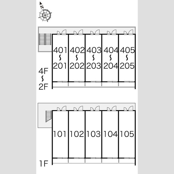 レオパレスドゥジェーム鳴尾の室内写真2枚目