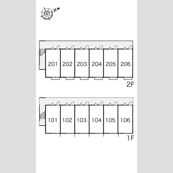 レオパレス甲子園高潮町IIの室内写真2枚目