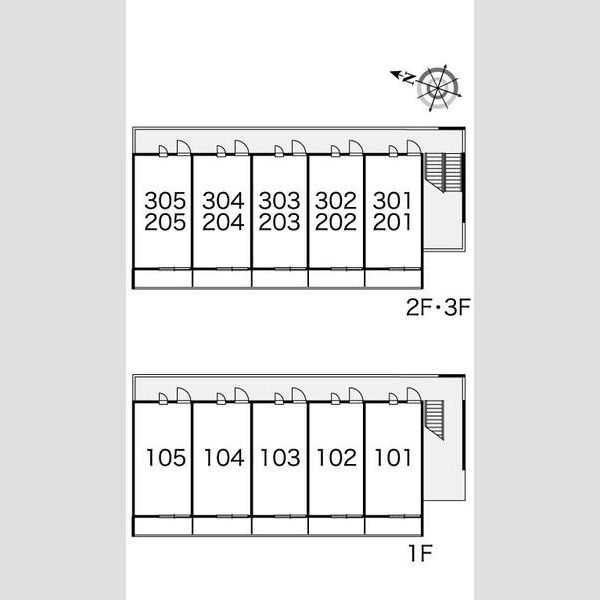 レオパレス新在家の室内写真3枚目