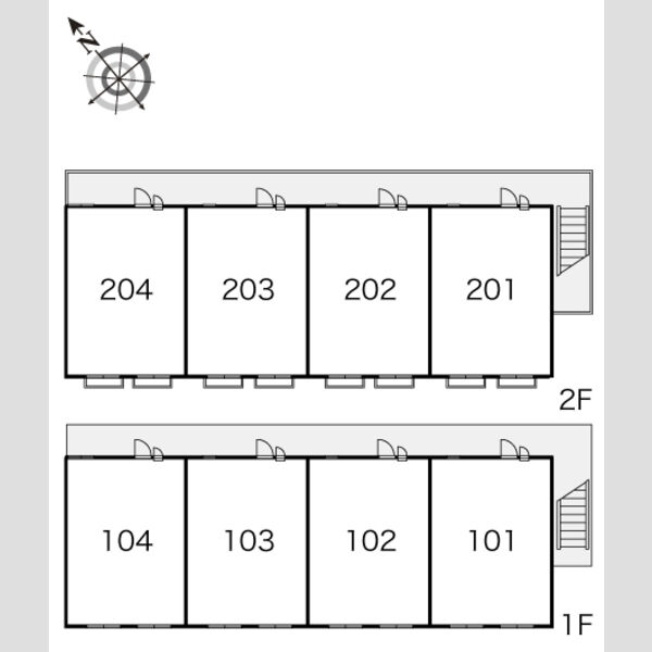 レオパレス奈成の室内写真2枚目