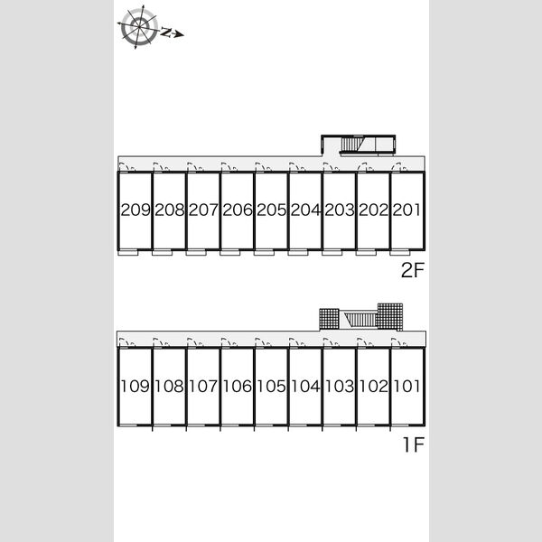 レオパレスひまわり下井沢の室内写真2枚目