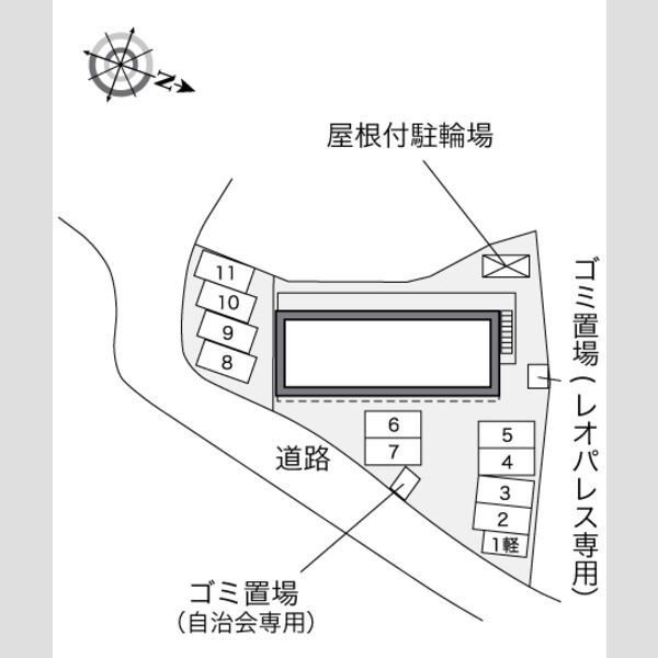 レオパレスルミエール道場の室内写真1枚目