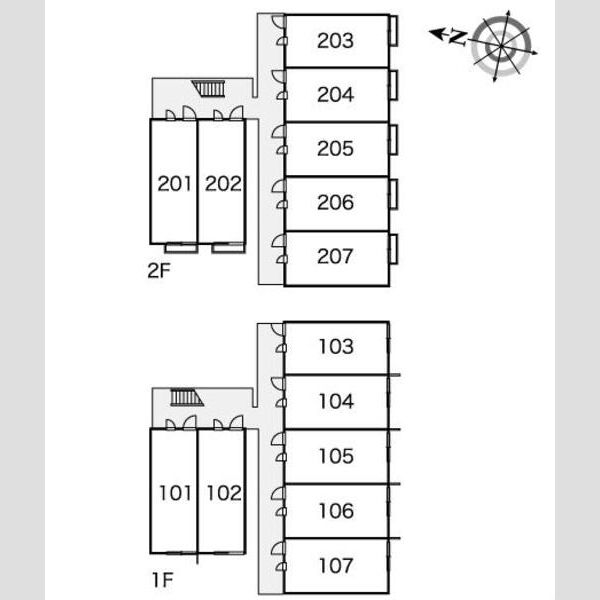 レオパレスブランシュヴァルIIIの室内写真2枚目