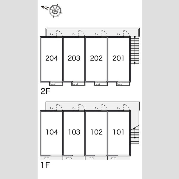レオパレスアクティ魚崎の室内写真2枚目