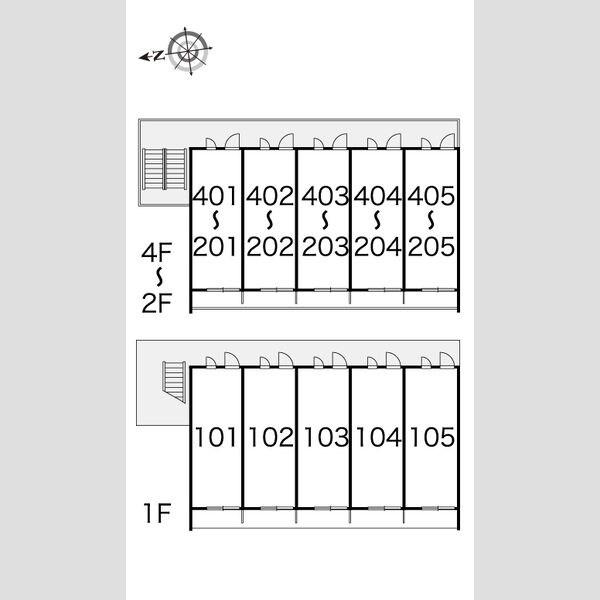 レオパレス阪急塚口の室内写真2枚目