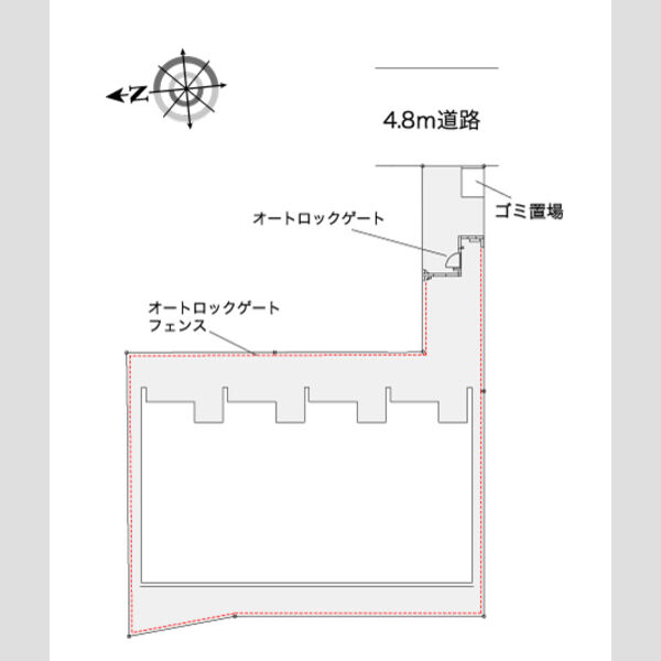 レオパレス神祇官町LA1の室内写真1枚目