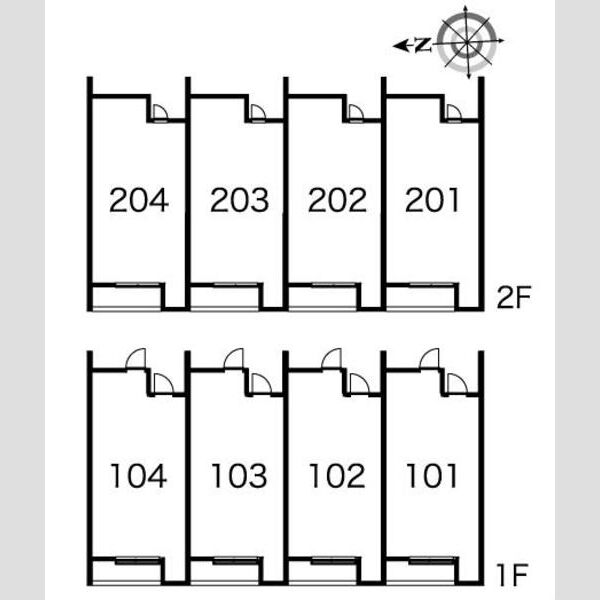 レオパレス神祇官町LA1の室内写真2枚目
