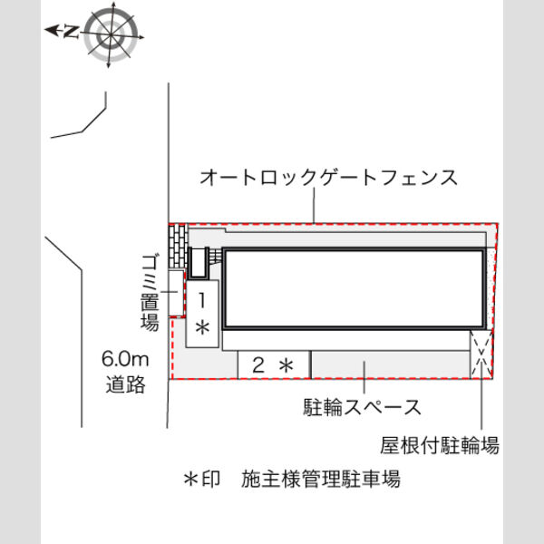 レオパレスコントワール御影石町の室内写真1枚目