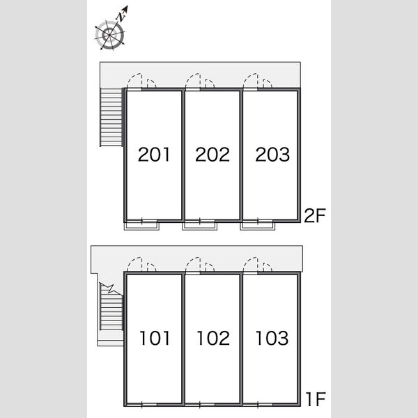 レオパレスルーエ長田の室内写真2枚目