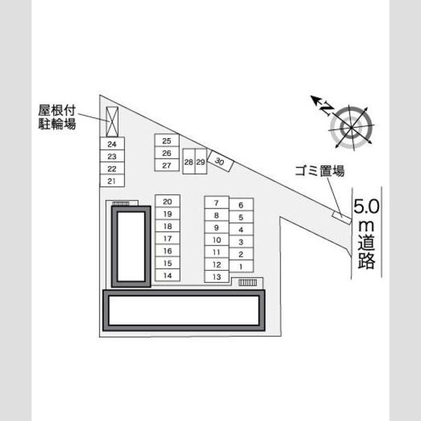 レオパレスファミリアⅢ 画像2