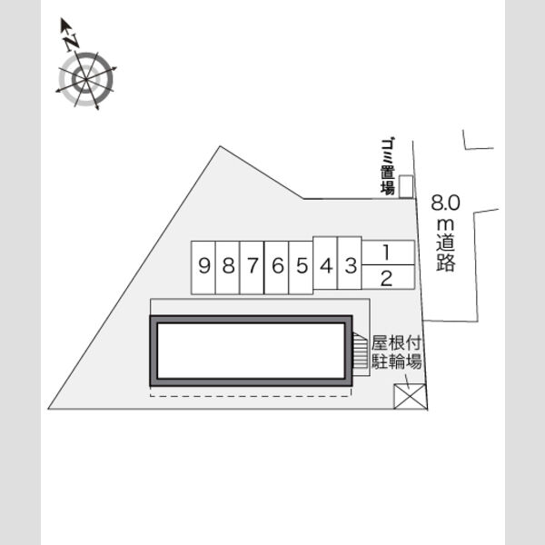 レオパレスヴィラ北野 画像3