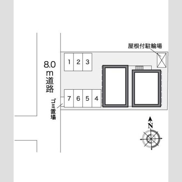 レオパレス里塚ベストフラット 画像3